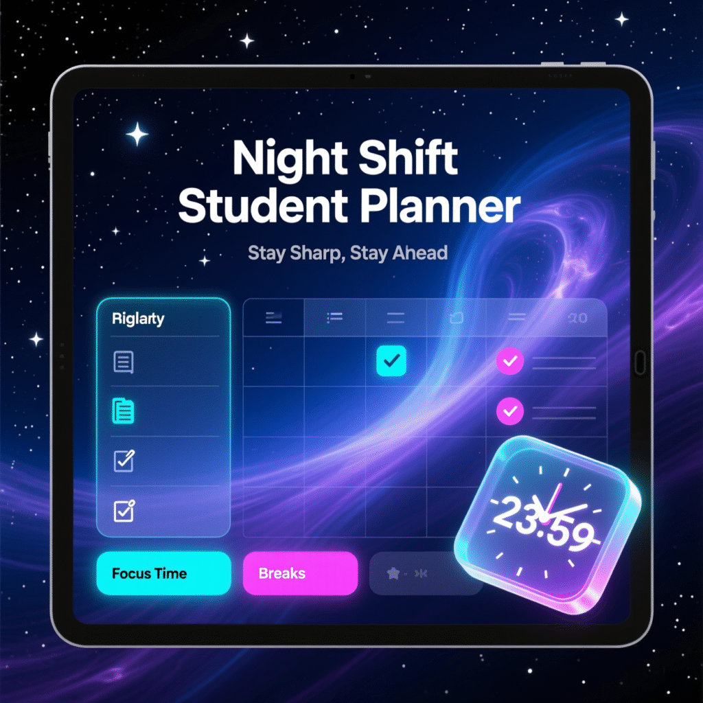 Download Night Shift Student Planner