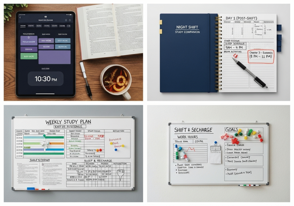 best study planner for night-shift students