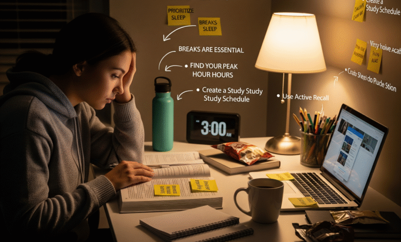 study tips for night-shift students