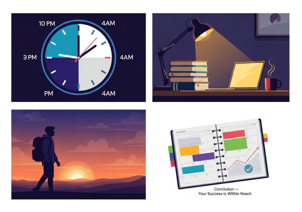 study schedule for night-shift college students