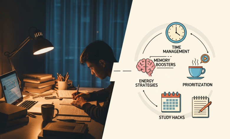 productivity tips for students working night shifts