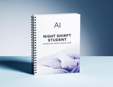 Notion Template AI Night Shift Student Planner