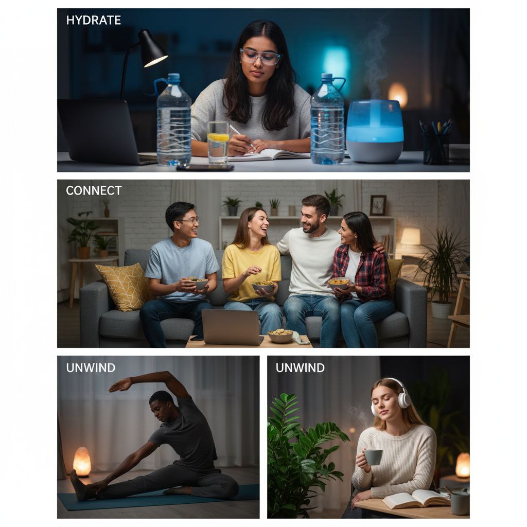 healthy lifestyle for night-shift students